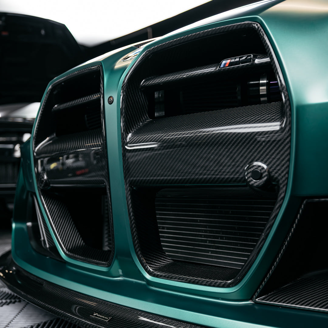 G8X GT3 Carbon Fiber Front Grille | BMW G80 M3 & G82/G83 M4