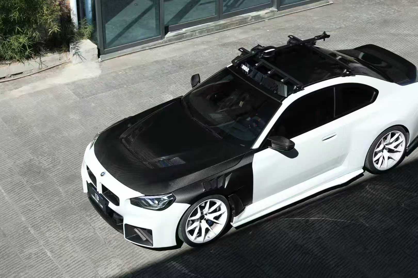 G87 M2 Dry Carbon Hood Type 2