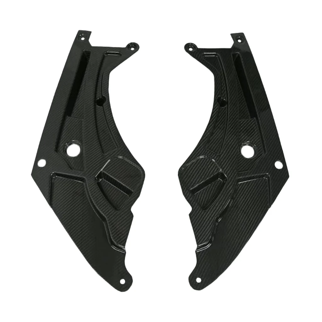 G80 M3 M4 Dry Carbon Fiber Headlight Top Cover Matte Finish