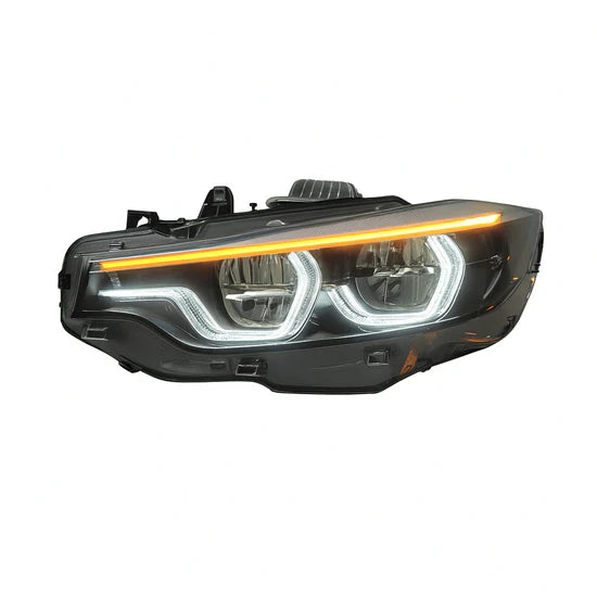 IKON Style LCI2 LED Color Switching Headlights V2 F80 M3, F82 M4, F32 4 Series
