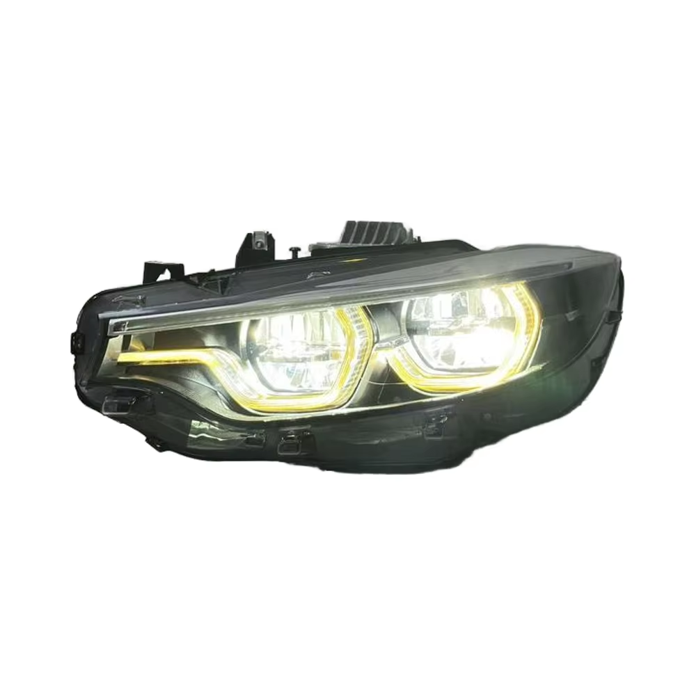 BMW F32 Triple DRL Headlights (Amber V2)