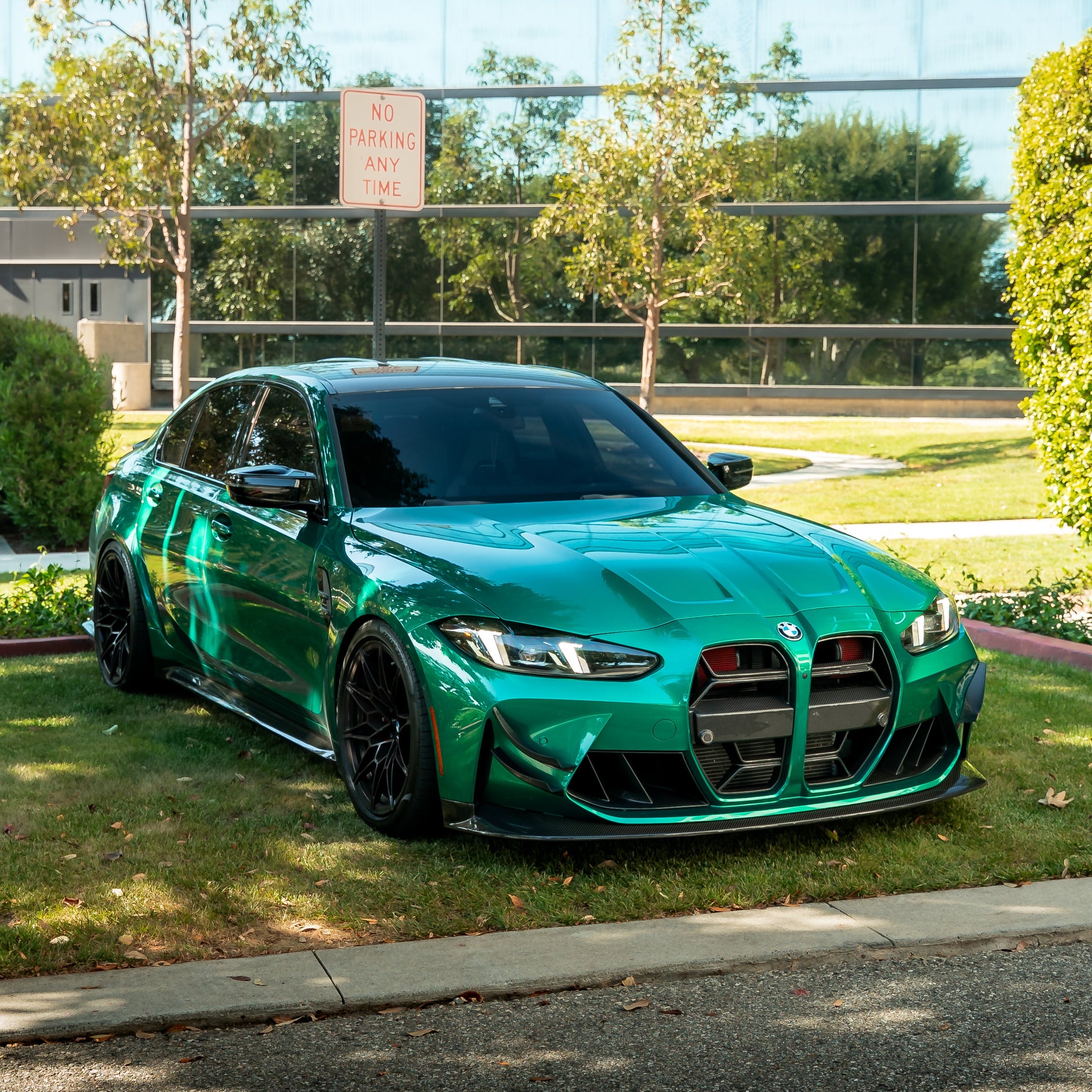 LAB Style Dry Carbon Front Lip for BMW G8X M3 M4 – Legendary Auto Builders