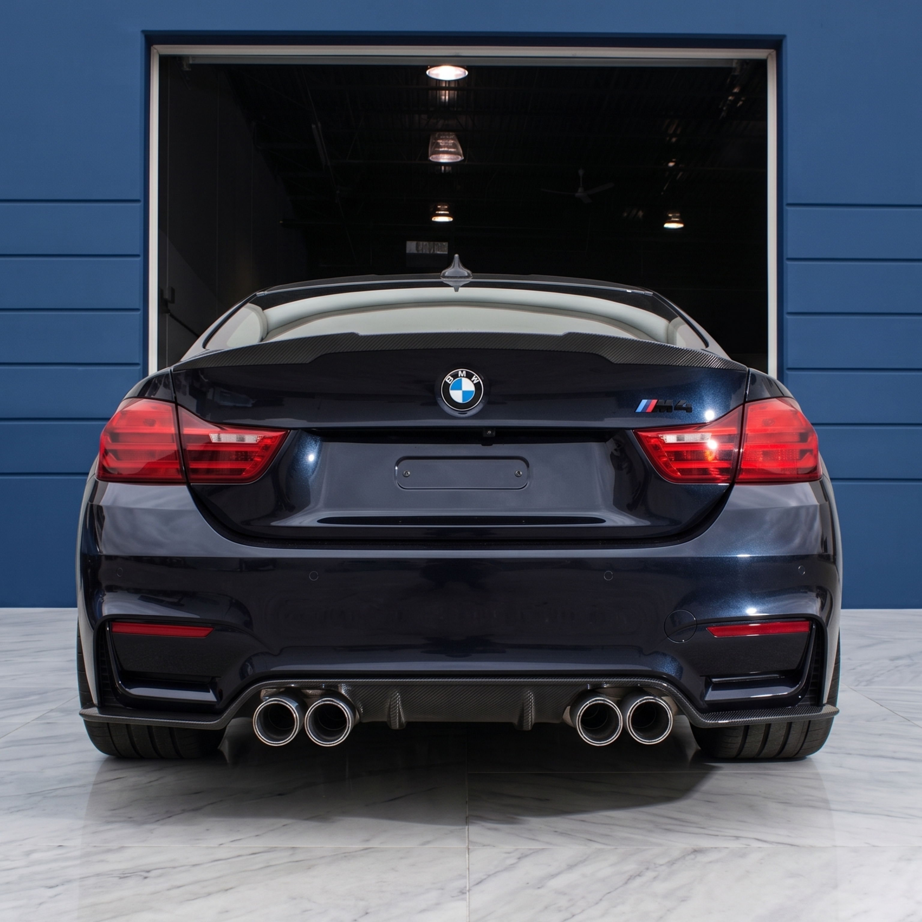 BMW F8X M3/M4 3D Carbon Fiber Rear Diffuser