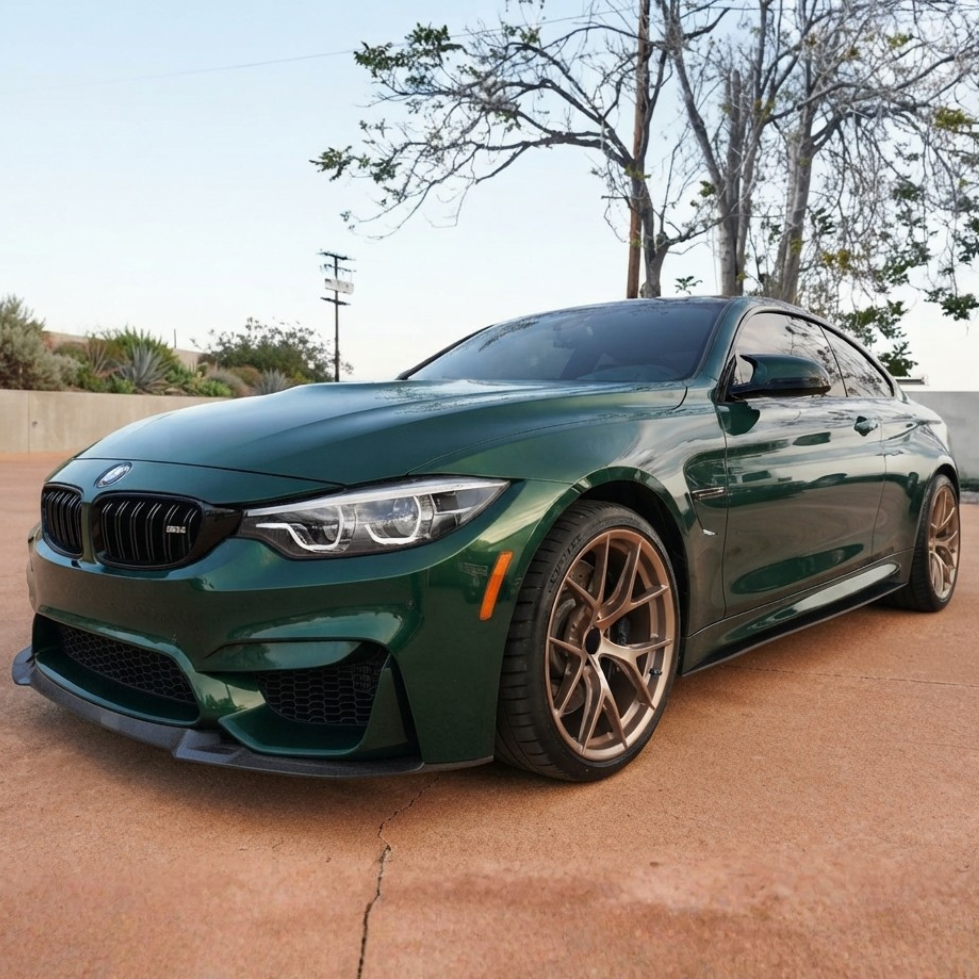 CS Style Carbon Fiber Lip (Thin Edition) - F80 M3 / F82 M4 / F83 M4