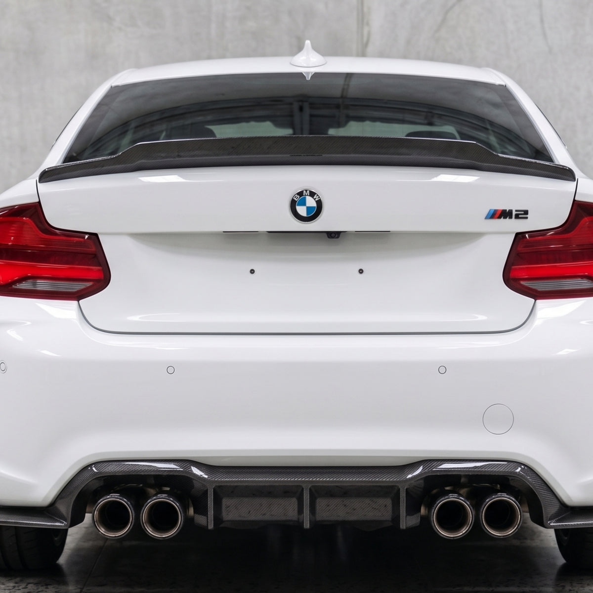Carbon Fiber MTC-Style 3-Piece Rear Diffuser – BMW F87 M2