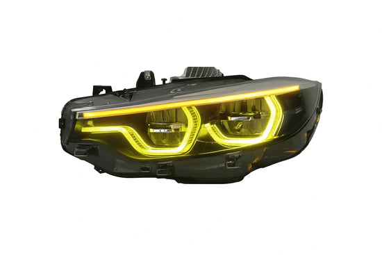 IKON Style LCI2 LED Color Switching Headlights V2 F80 M3, F82 M4, F32 4 Series