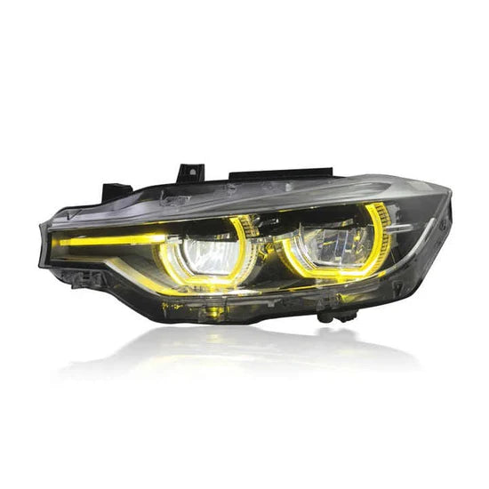 LCI Style LED Color Switching Headlights F30 3 Series, F31 3 Series