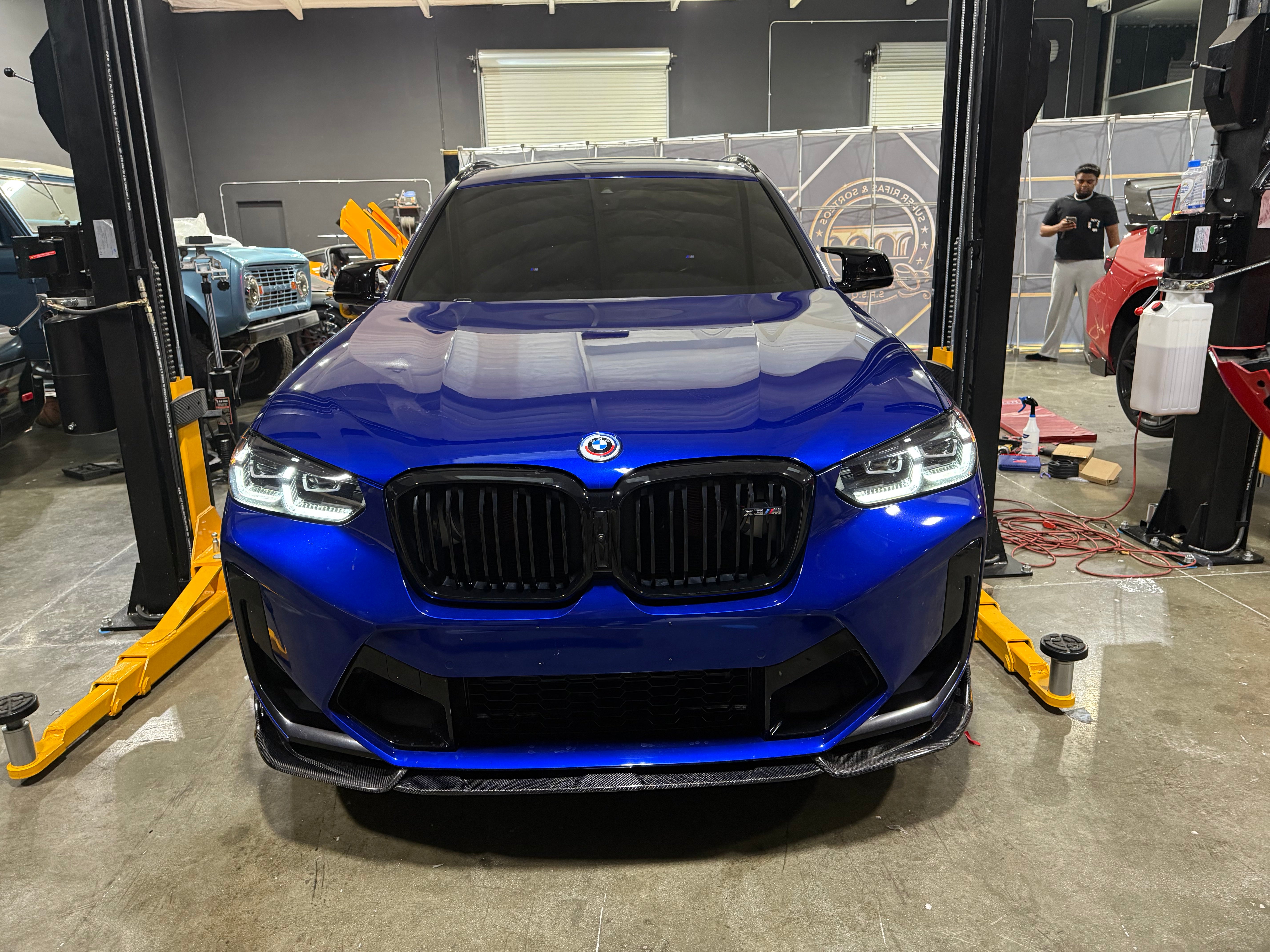 F97/F98 X3M/X4M Type 1 Carbon Front Lip