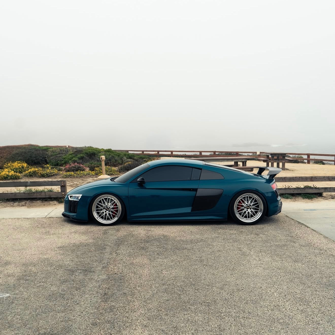 Audi R8 Gen2 Carbon Fiber Rear Wing
