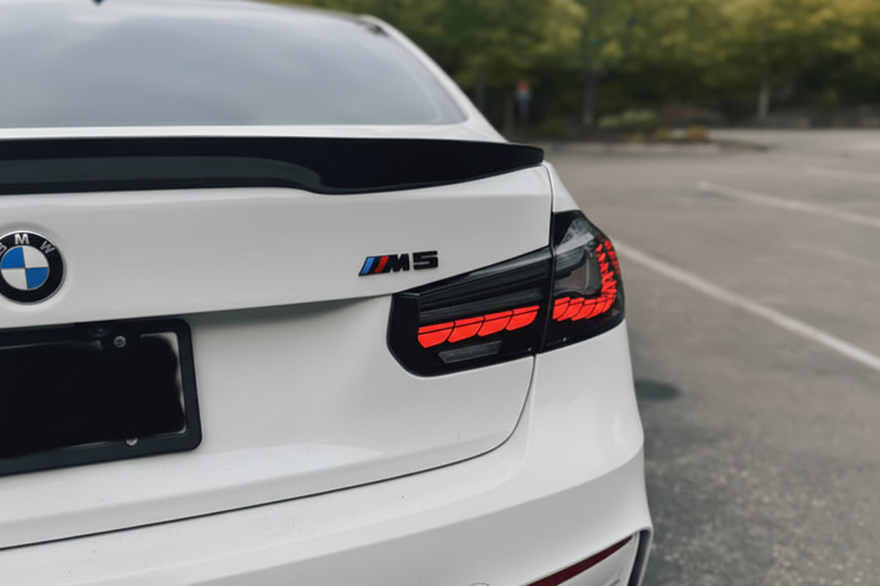 GTS Style OLED Sequential Clear Tail Lights F80 M3 F30 3 Series