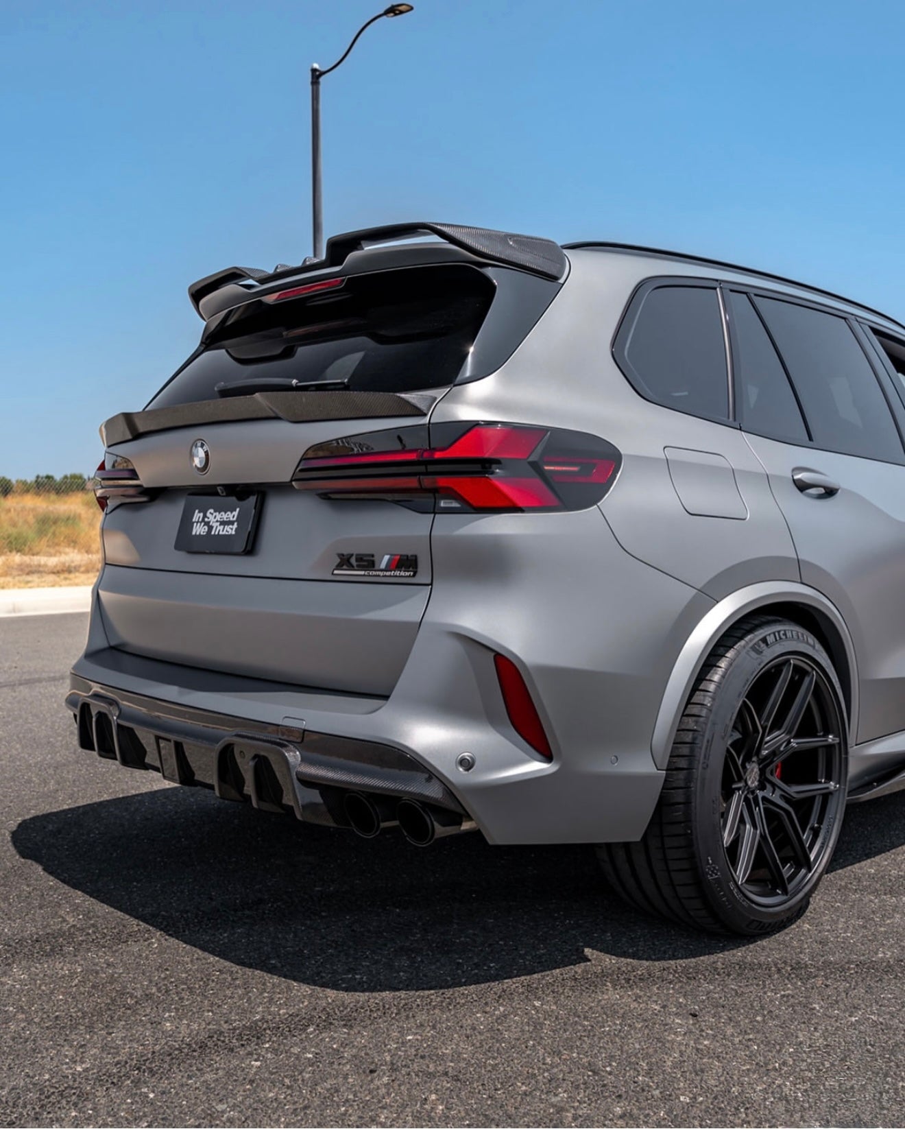 BMW F95 X5M Upper Trunk Spoiler