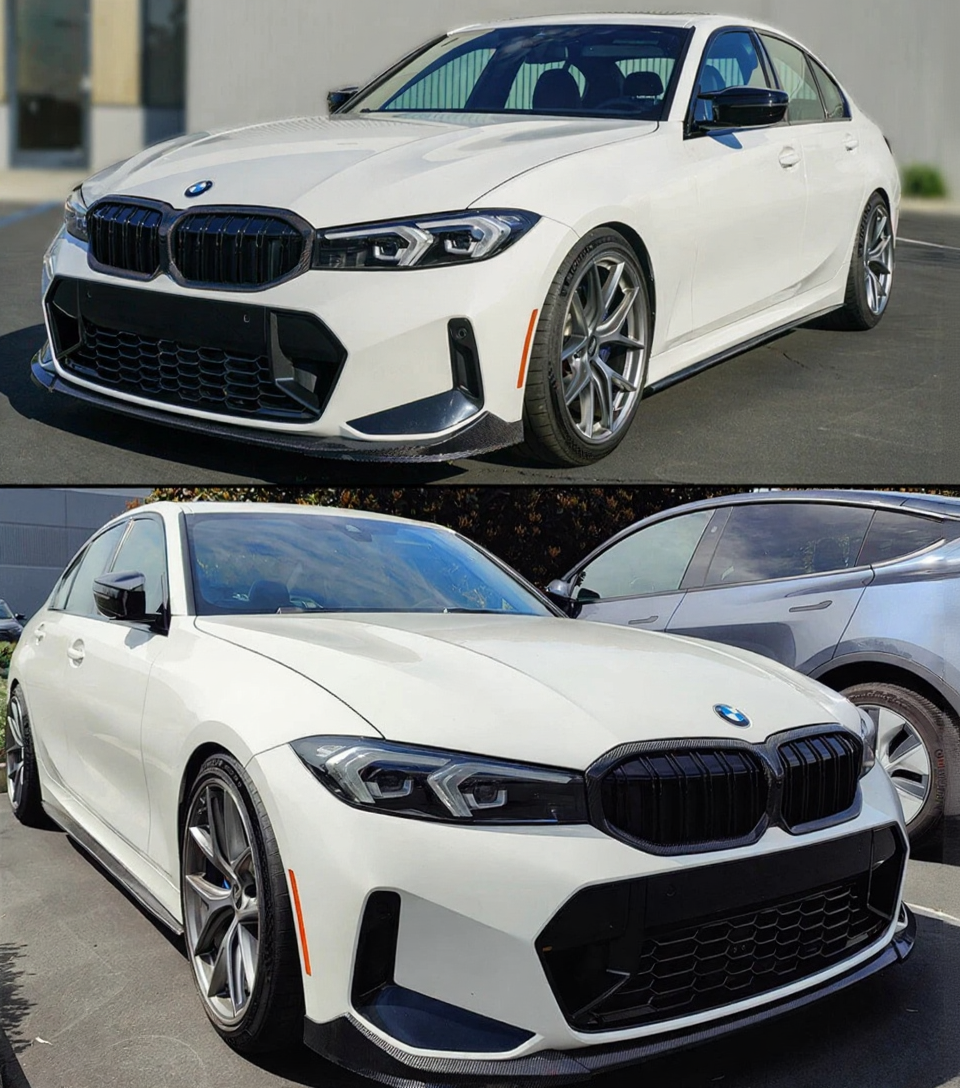 G20 3-Series Carbon Side Skirt