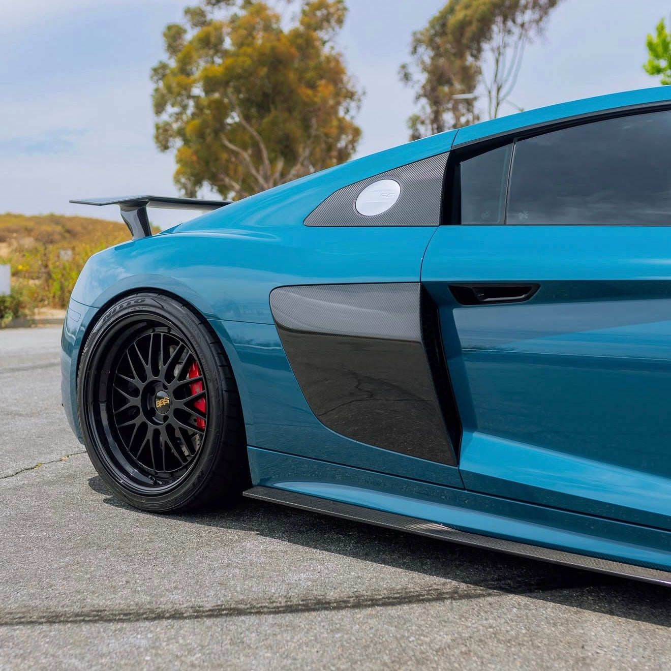 Audi R8 Gen2 Carbon Fiber Rear Wing