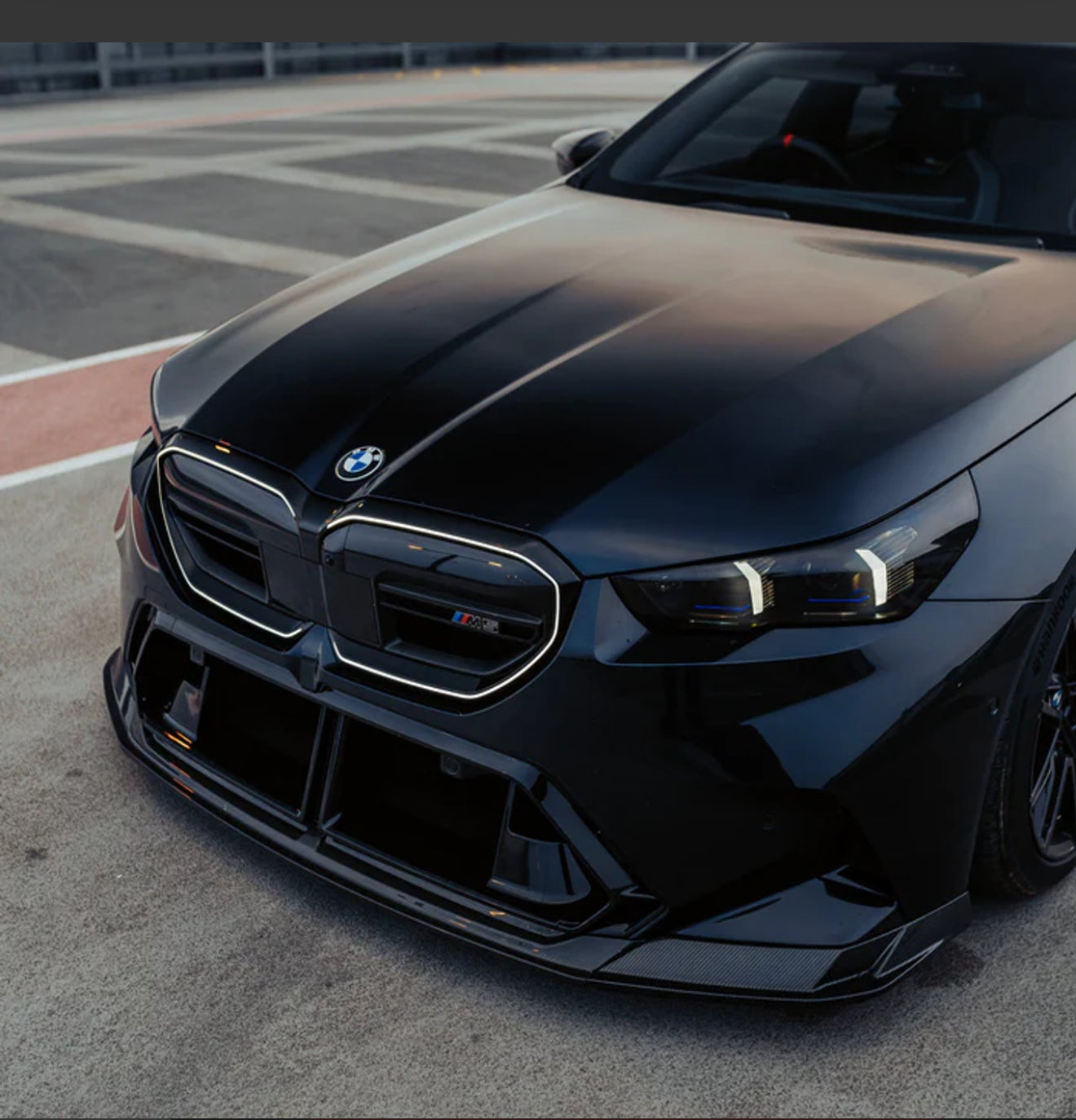 2025+ G90 M5 Type-R Carbon Front Lip
