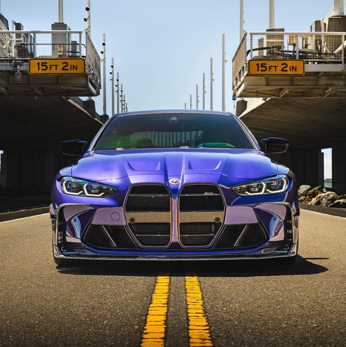 G8X M3 | M4 Dry Carbon GT3 Front Grill (COMPATIBLE WITH ACC)