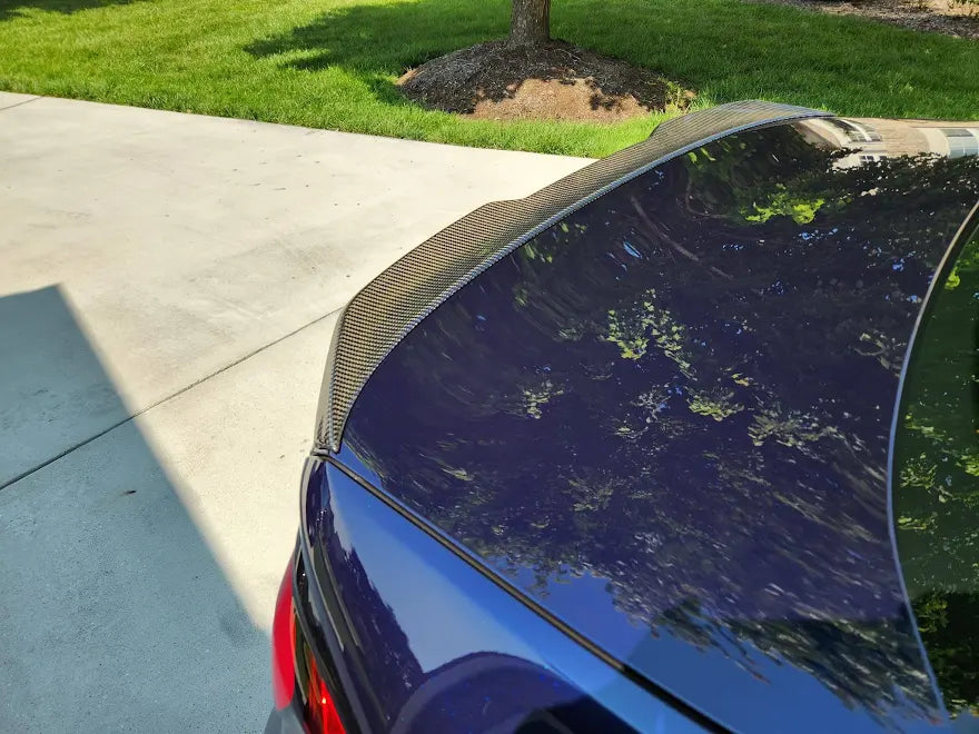 BMW F90 M5 Pro Style Dry Carbon Trunk Lip Spoiler