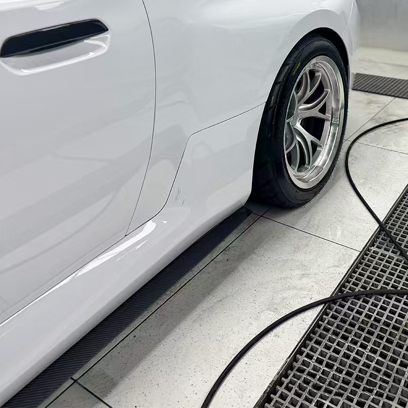 G87 BMW M2 Pre-Preg Carbon Side Skirt Extensions