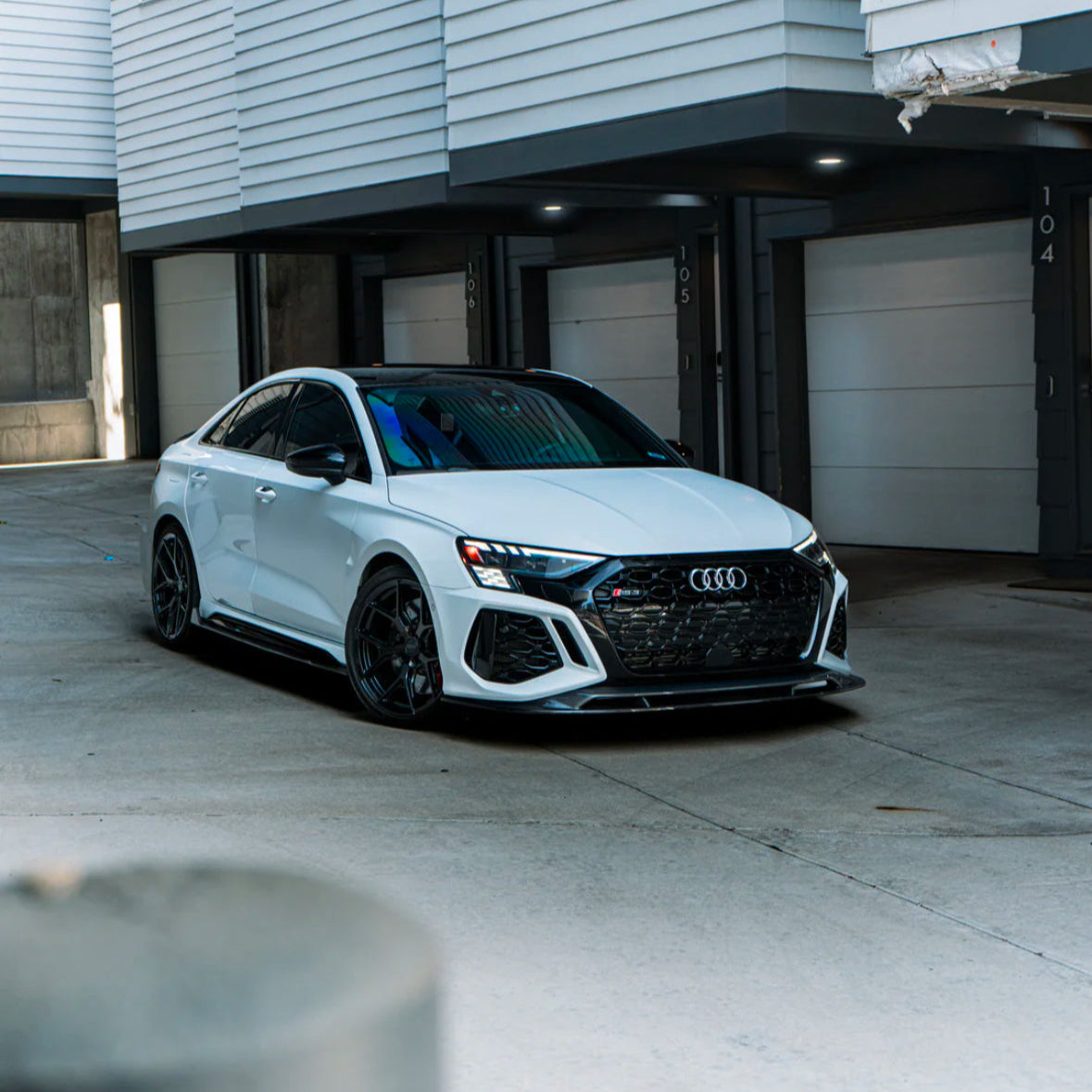 2021+ Audi RS3 LAB Style Dry Carbon Front Lip
