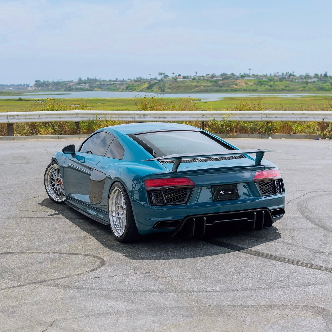 Audi R8 Gen2 Carbon Fiber Rear Wing