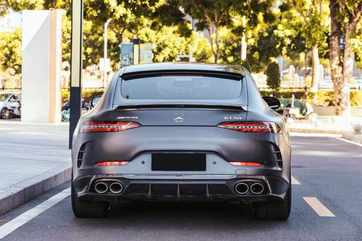 AMG GT53 Trunk Spoiler (works with factory actuators)