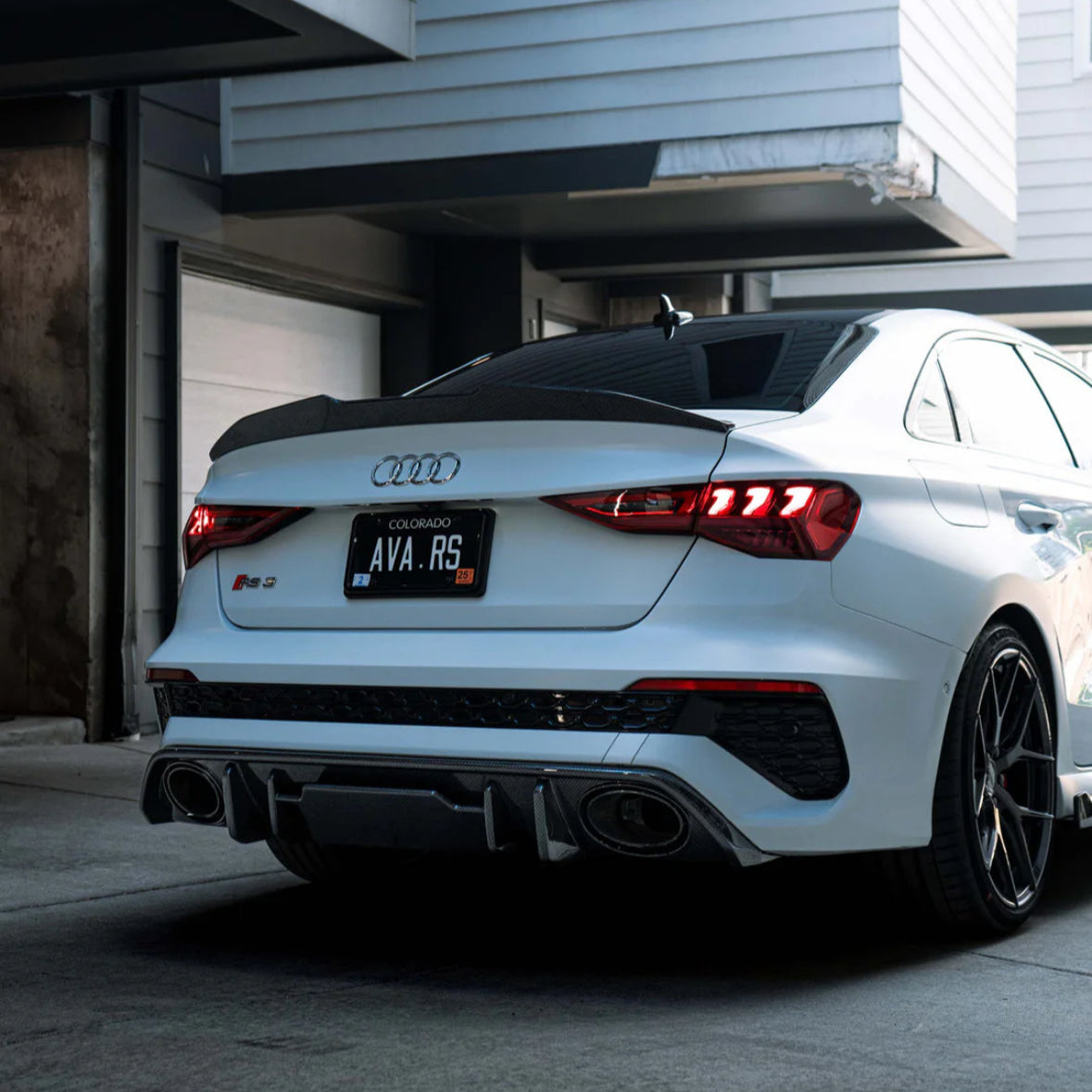 2021+ Audi RS3 Dry Carbon High Kick Trunk Spoiler