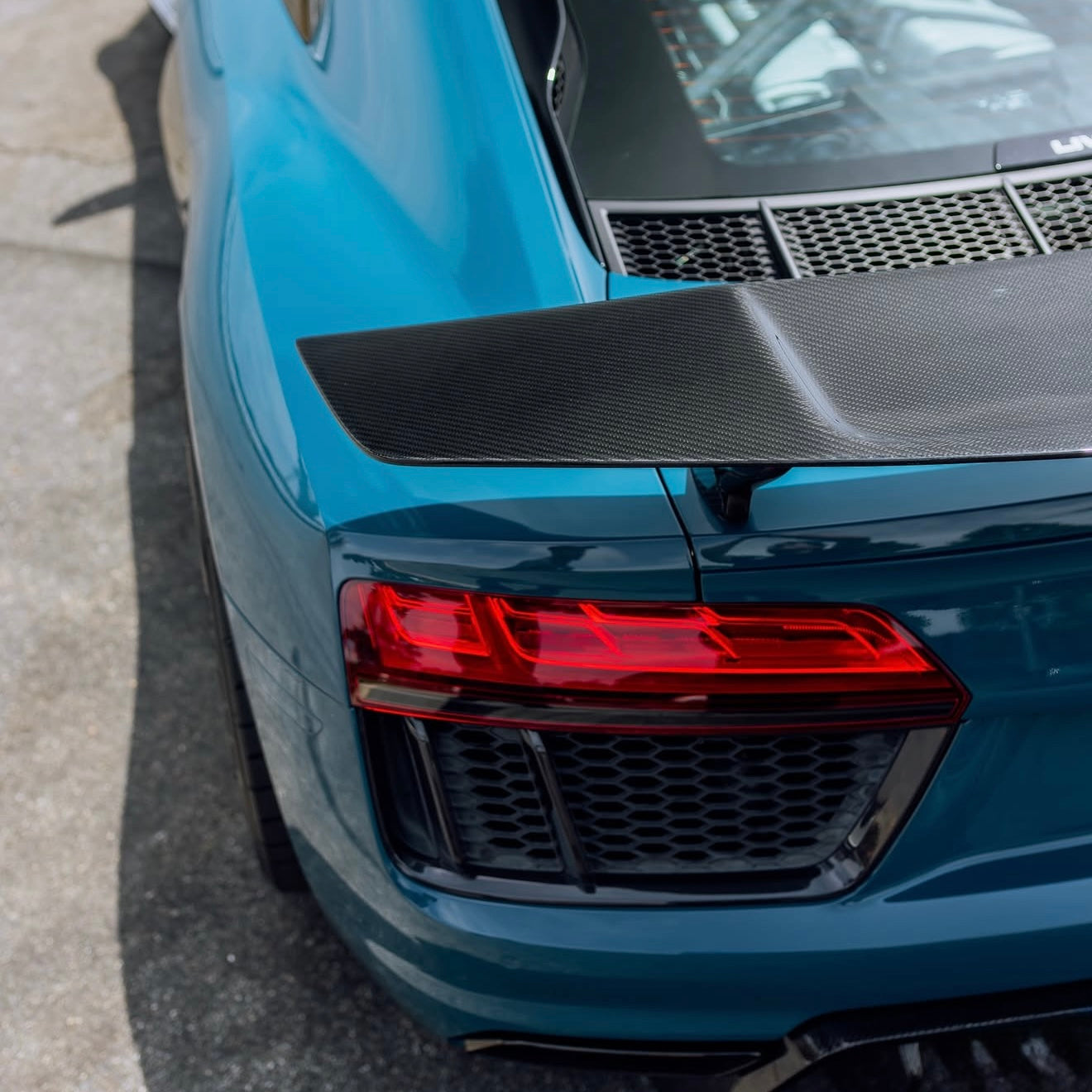 Audi R8 Gen2 Carbon Fiber Rear Wing
