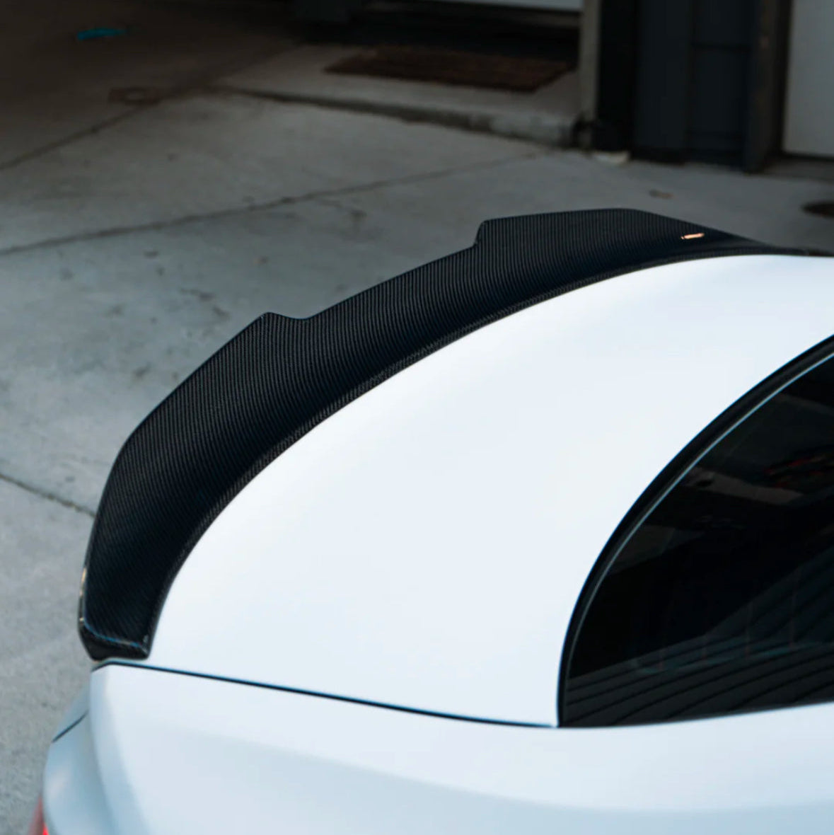 2021+ Audi RS3 Dry Carbon High Kick Trunk Spoiler