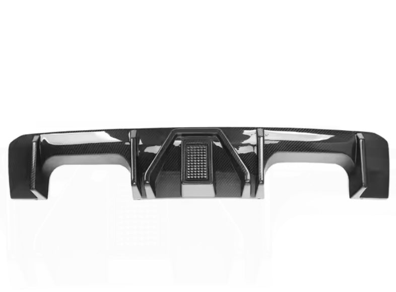 G8X M3 | M4 F1 Rear Dry Carbon Diffuser w/ Light