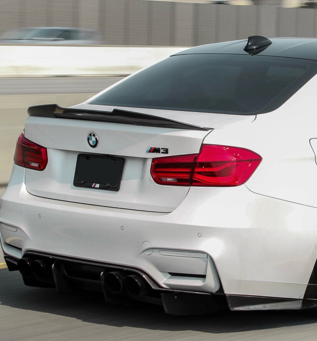 F80 M3 | F30 3-Series High Kick Carbon Trunk Spoiler