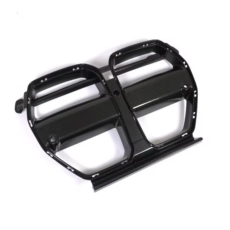 G8X M3 | M4 Dry Carbon GT3 Style Grill (with mesh)