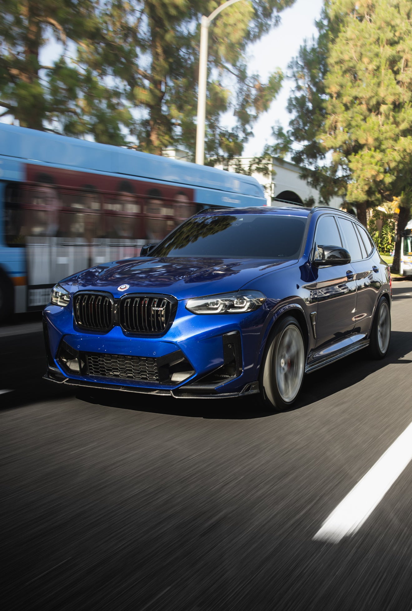 F97/F98 X3M/X4M Type 1 Carbon Front Lip