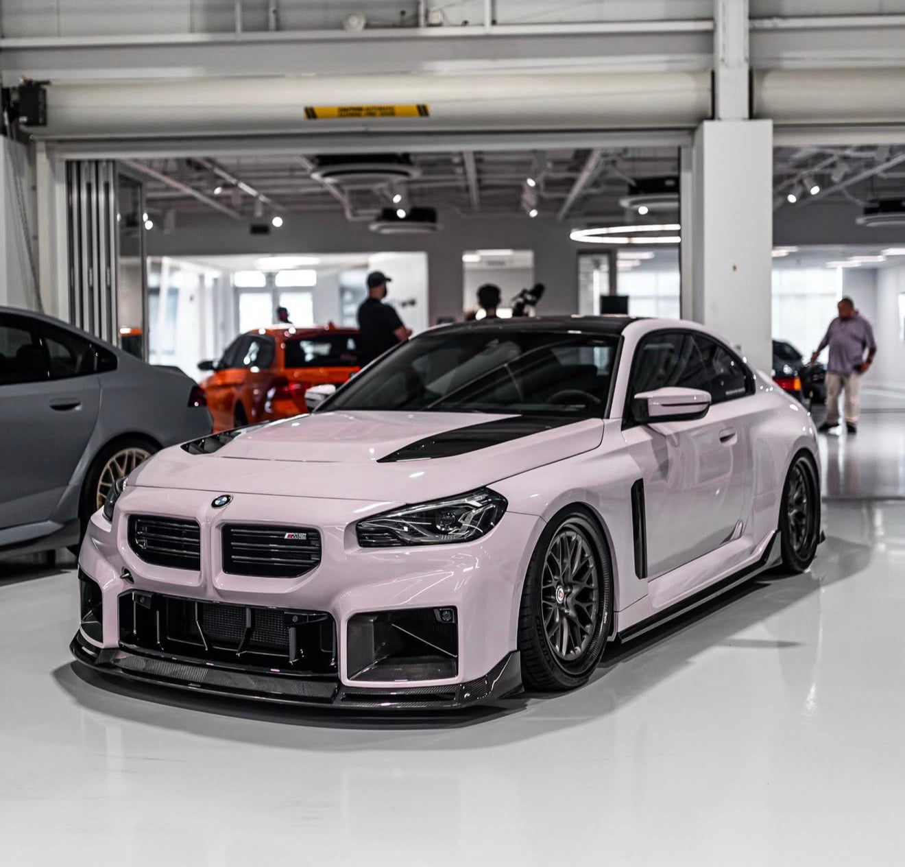 G87 M2 Dry Carbon Front Lip Type 3