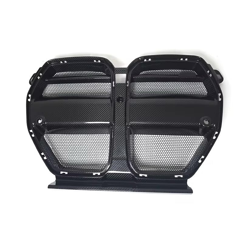 G8X M3 | M4 Dry Carbon GT3 Style Grill (with mesh)