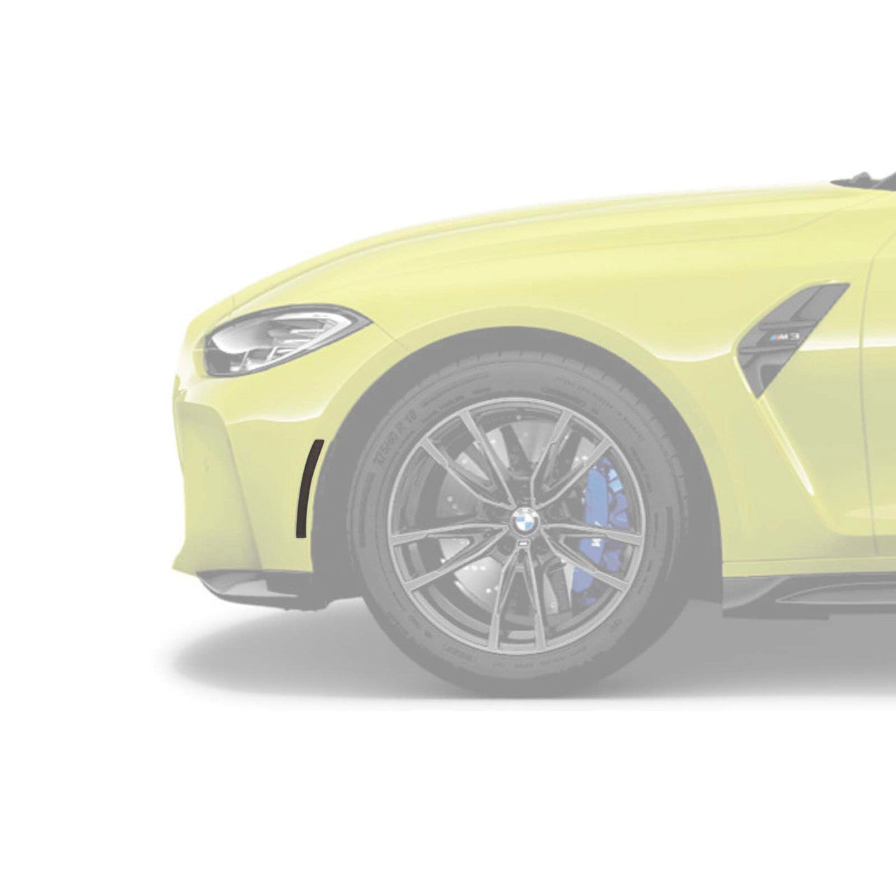 Pre-Cut Smoked Side Marker Overlays | 2021-2027 BMW M3/M4,G80,G82