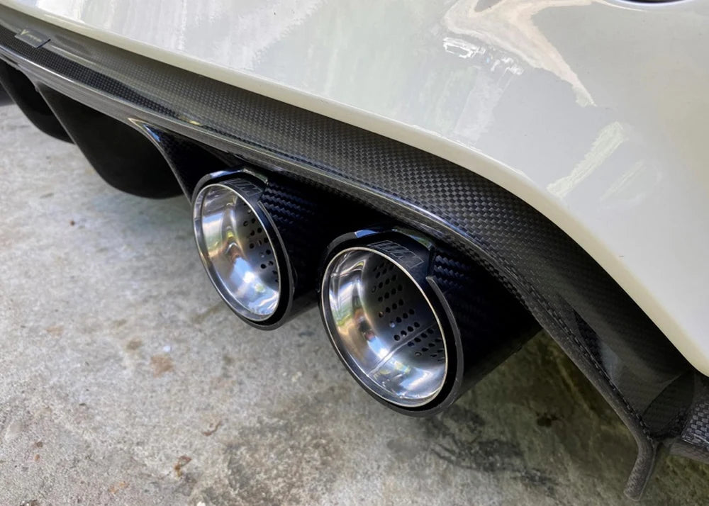 Carbon Fiber Exhaust Tips for F80 M3, F82/F83 M4 and F87 M2 Comp