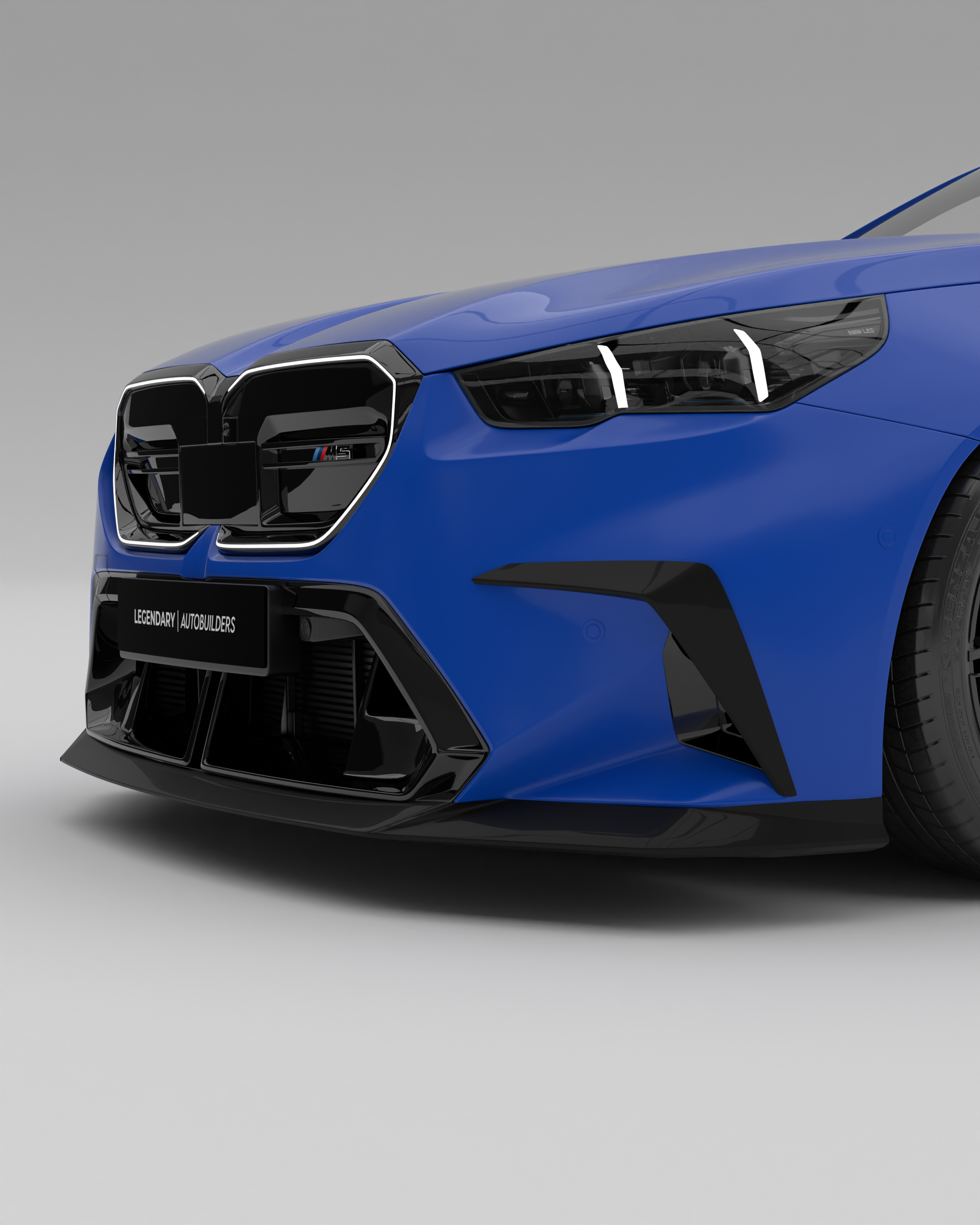 BMW G90 M5 Gloss Carbon Fiber Front Lip