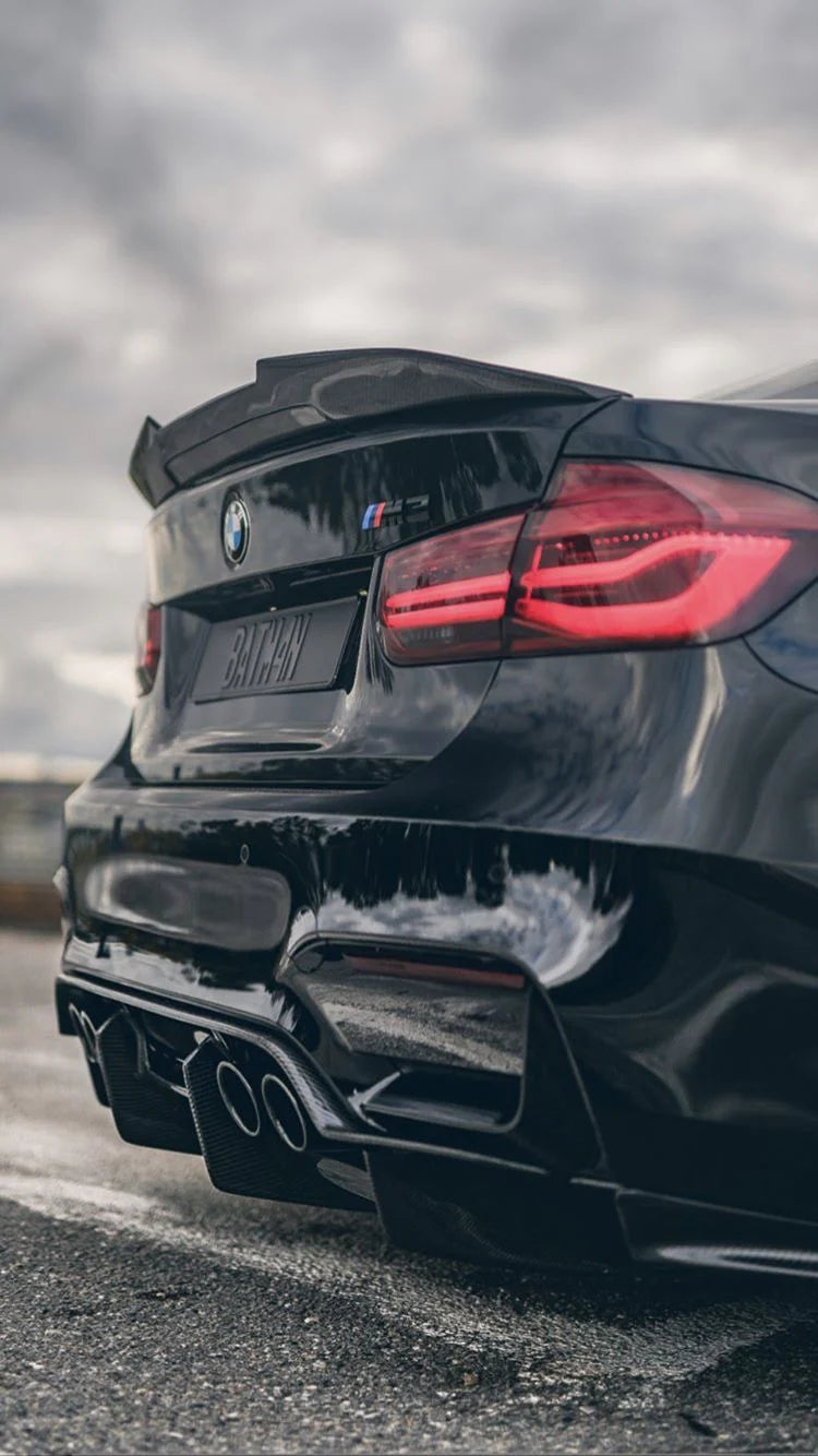 F80 M3 | F30 3-Series High Kick Carbon Trunk Spoiler
