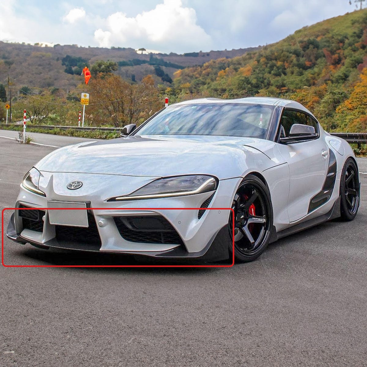 Supra GR Style Carbon Front Lip