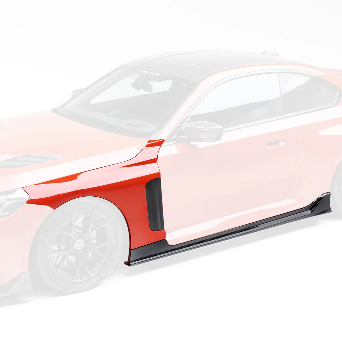 G87 M2 Dry Carbon Fenders + Side Skirts Kit Glossy Finish Type 2