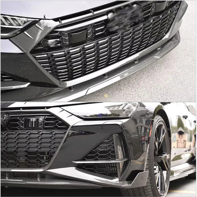 Audi RS6/RS7 C8 LAB Style Dry Carbon Front Lip