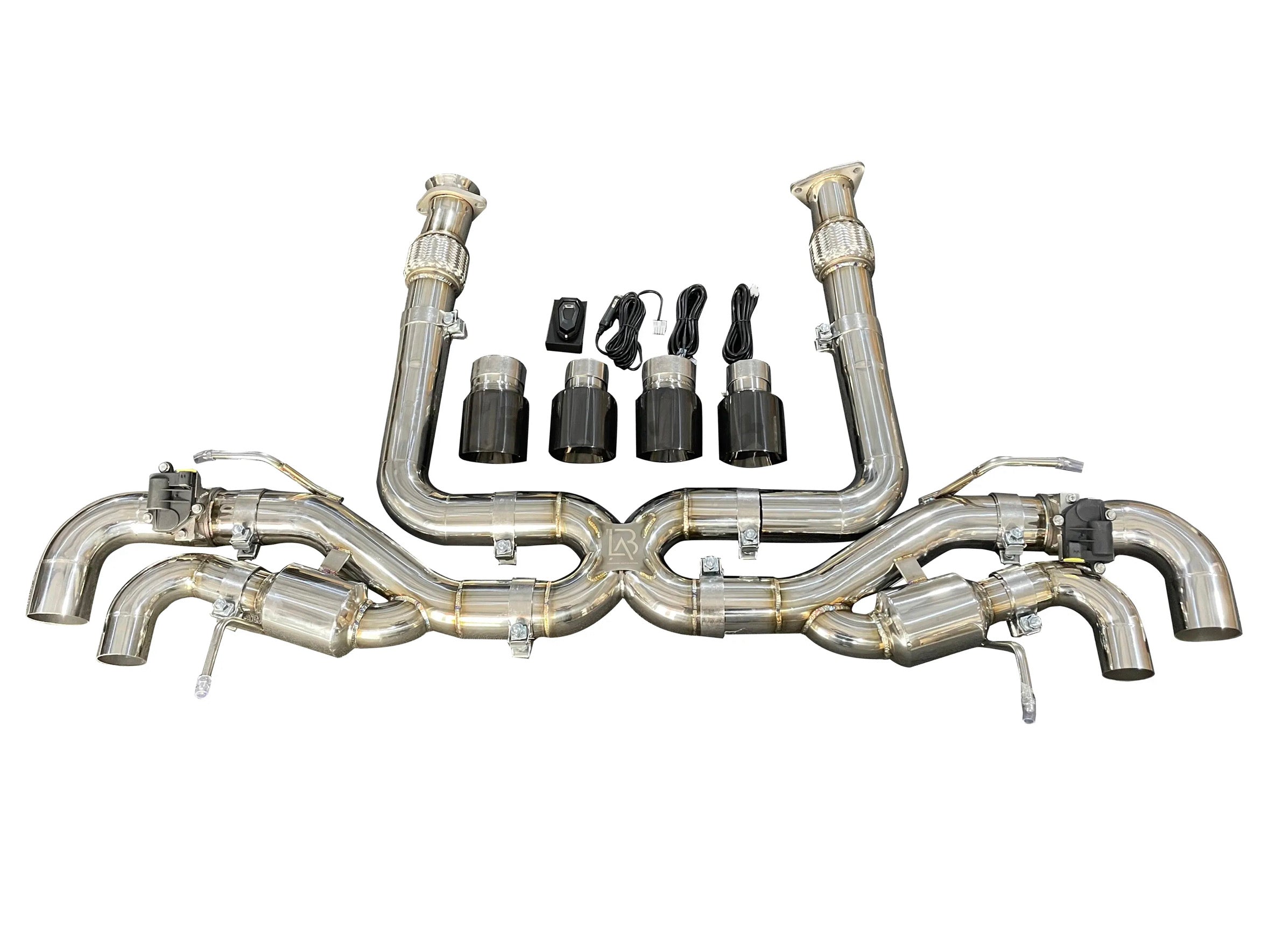 C8 Corvette Titanium Catback Exhaust System w/ Valves