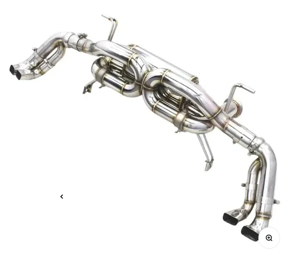 Euro Design R8 Catback Exhaust System w/ Valves