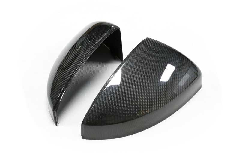 Reference photo — Audi R8 Gen 2 carbon fiber replacement mirror caps