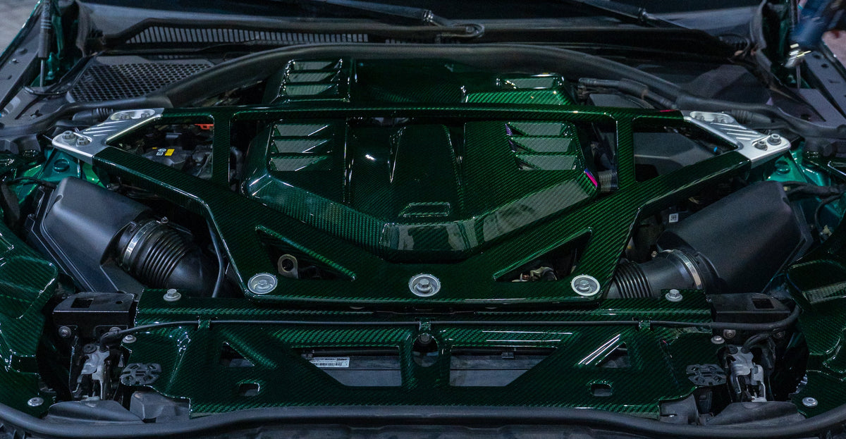 LAB BMW G80 M3 / G82 G83 M4 Carbon Engine Bay Kit