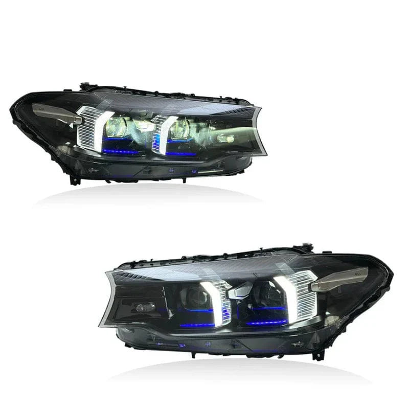 West Coast Euros Lighting Snake Eye Style LED Headlights - G30 5 Series / F90 M5 (Pre-LCI)