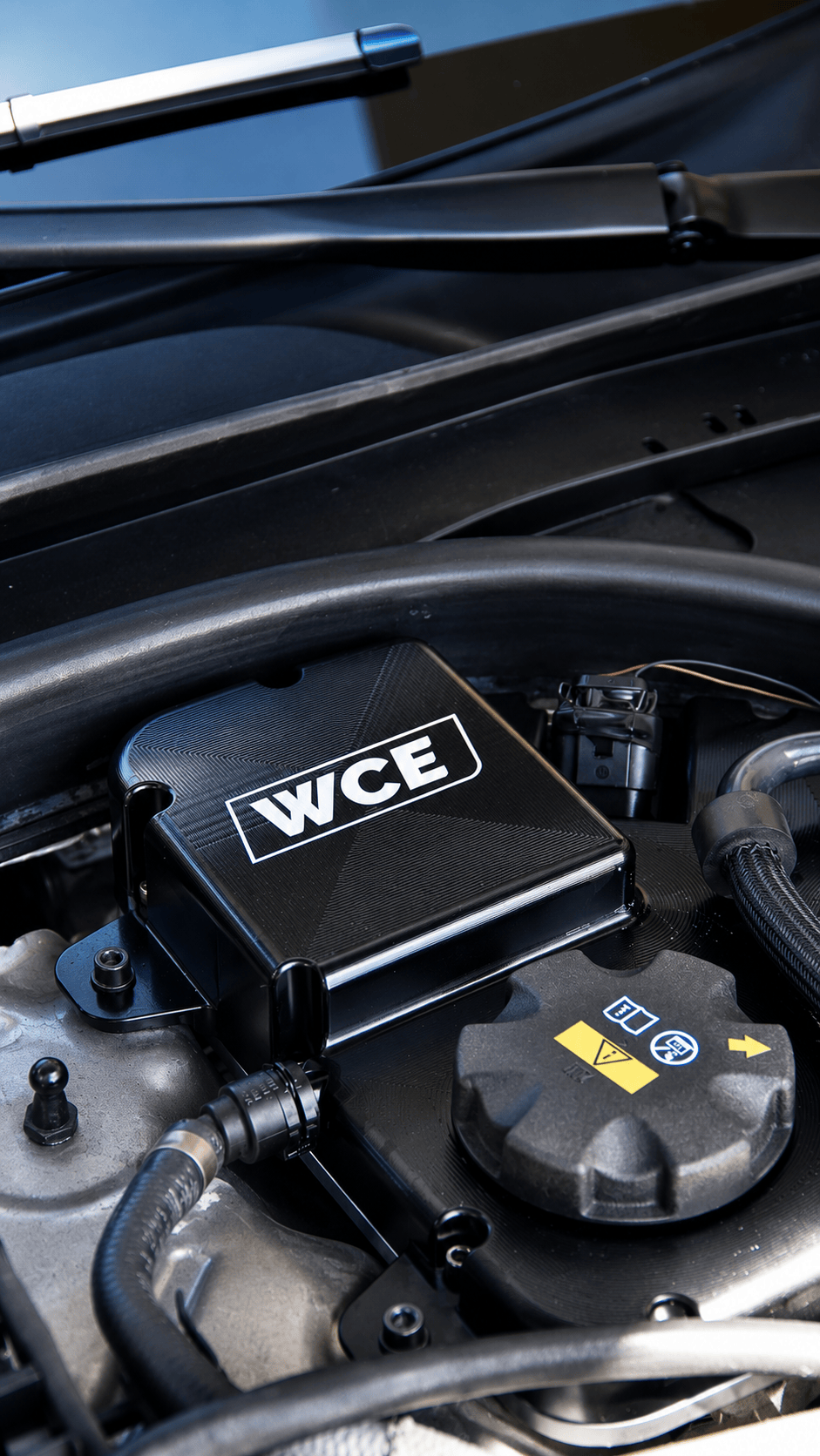 West Coast Euros Performance WCE S63 TU4 Billet Coolant Reservoir Expansion Tank - F90 M5 / F92 M8