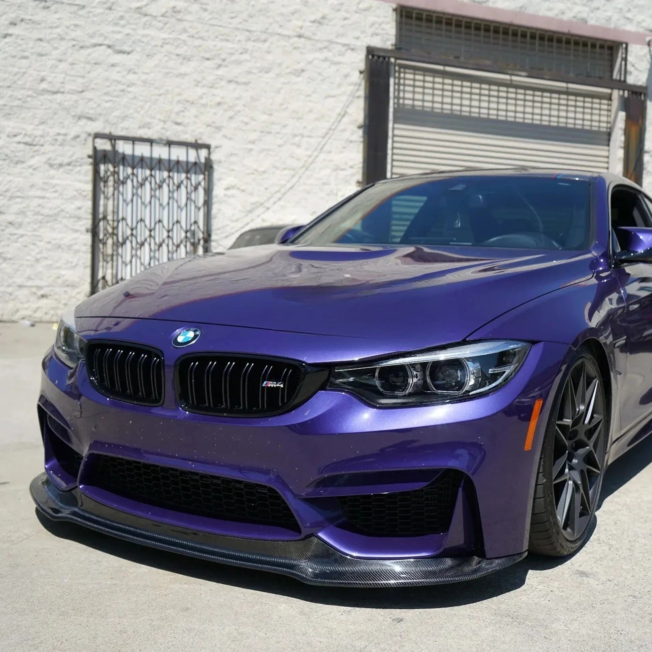 F8X V1 STYLE FRONT CARBON LIP
