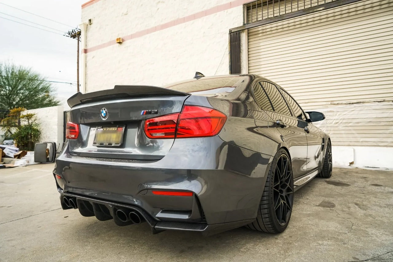 F80 F30 PSM STYLE CARBON FIBER SPOILER