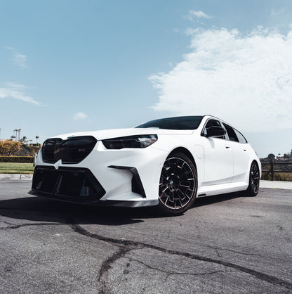 BMW G90 G99 M5 Pre Preg Carbon Front Lip LAB Style (Pre-Order Arrives Aug)
