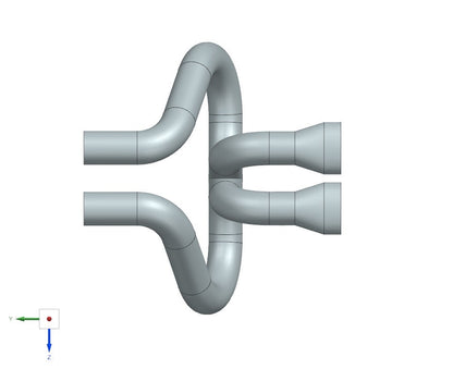 LAB Temerario Catback Exhaust System - Made in USA